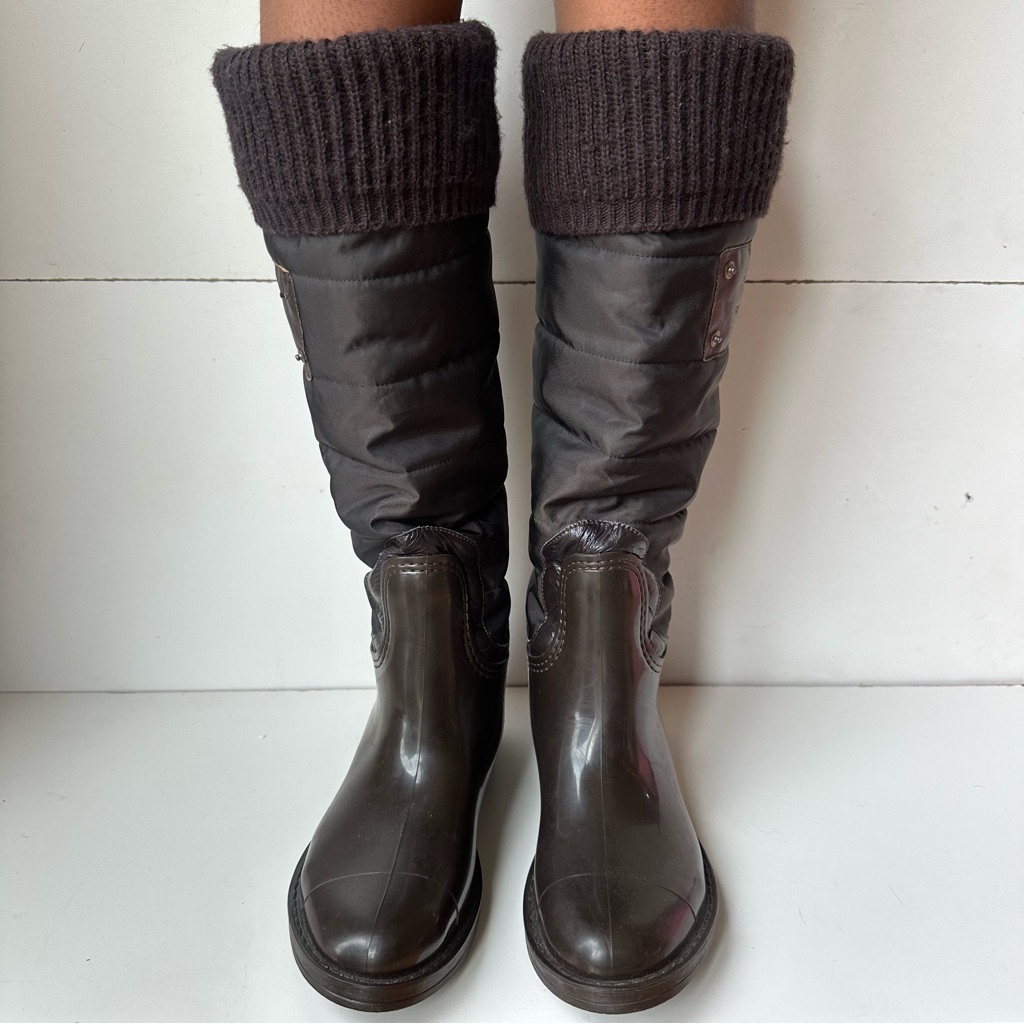 Tribe Winter/Rain Brown Boots Women’s Size:6.5-7